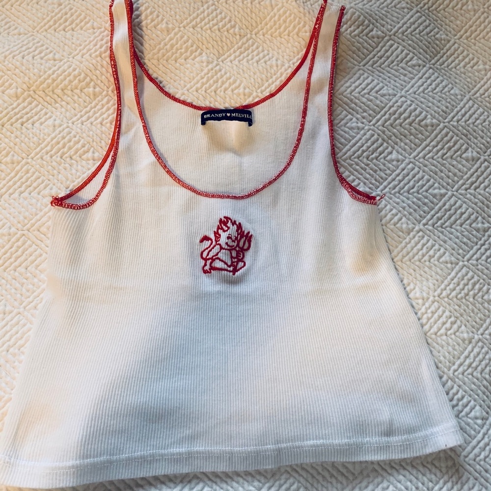 Brandy Melville Cropped Devil Tank